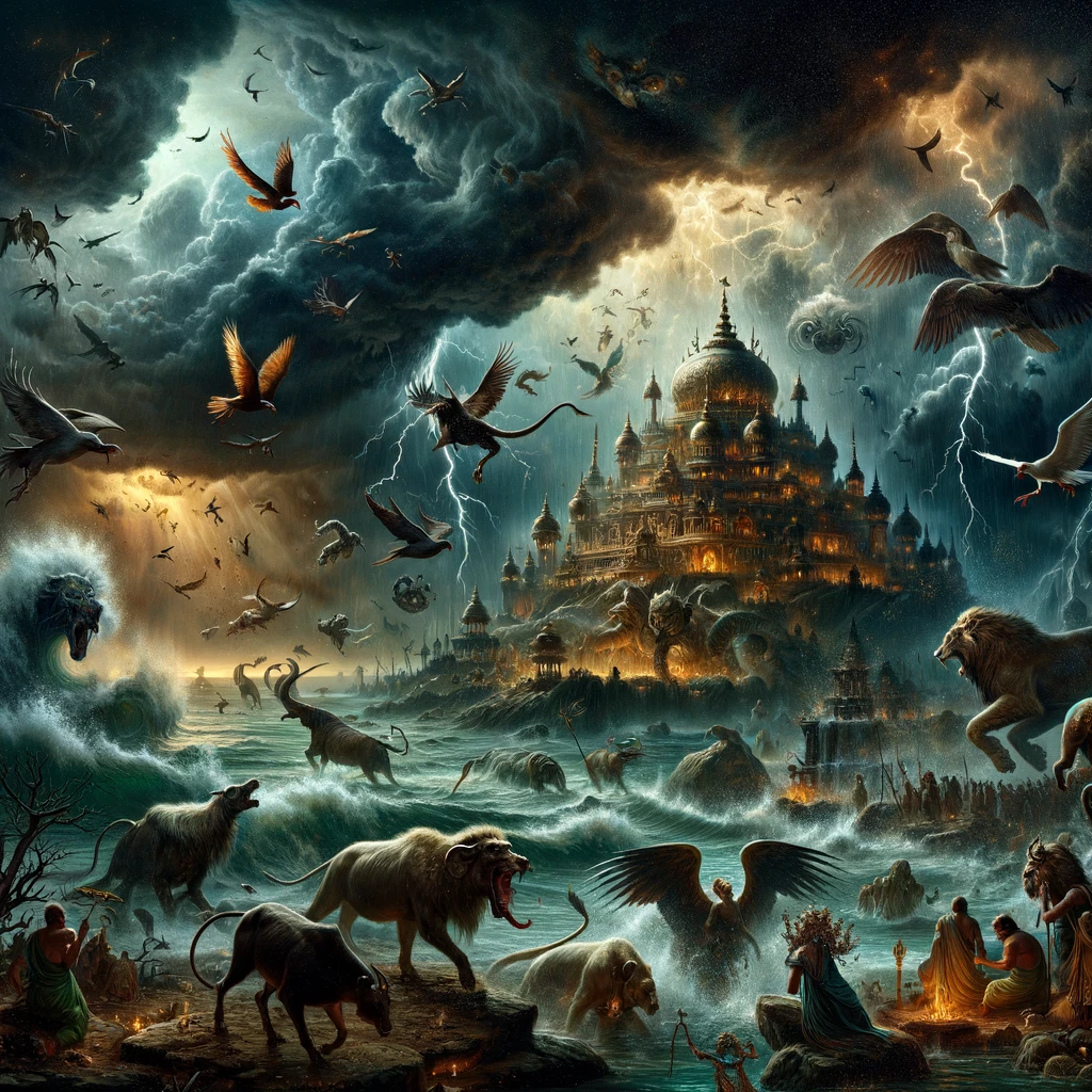 Omens Indicating Ravana’s Death